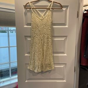 Spring/summer lace dress.